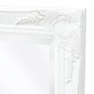 vidaXL Espejo de pared estilo barroco blanco 100x50 cm vidaXL Espejo de pared estilo barroco blanco 100x50 cm