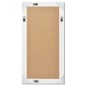 vidaXL Espejo de pared estilo barroco blanco 100x50 cm vidaXL Espejo de pared estilo barroco blanco 100x50 cm