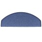 vidaXL Alfombrillas de escalera 15 unidades azul 65x24x4 cm vidaXL Alfombrillas de escalera 15 unidades azul 65x24x4 cm
