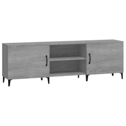 vidaXL Mueble para TV madera de ingeniería gris Sonoma 150x30x50 cm