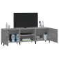 vidaXL Mueble para TV madera de ingeniería gris Sonoma 150x30x50 cm vidaXL Mueble para TV madera de ingeniería gris Sonoma 150x30x50 cm
