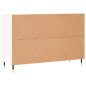 vidaXL Aparador de madera de ingeniería blanco brillante 104x35x70 cm vidaXL Aparador de madera de ingeniería blanco brillante 104x35x70 cm