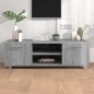 vidaXL Mueble de TV madera contrachapada gris Sonoma 110x40x35 cm vidaXL Mueble de TV madera contrachapada gris Sonoma 110x40x35 cm
