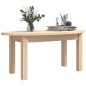 vidaXL Mesa de centro de madera maciza de pino 80x40x35 cm vidaXL Mesa de centro de madera maciza de pino 80x40x35 cm