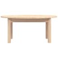 vidaXL Mesa de centro de madera maciza de pino 80x40x35 cm vidaXL Mesa de centro de madera maciza de pino 80x40x35 cm