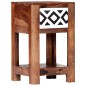 vidaXL Mesita de noche de madera maciza de sheesham 30x30x50 cm vidaXL Mesita de noche de madera maciza de sheesham 30x30x50 cm