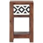 vidaXL Mesita de noche de madera maciza de sheesham 30x30x50 cm vidaXL Mesita de noche de madera maciza de sheesham 30x30x50 cm