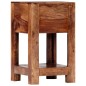 vidaXL Mesita de noche de madera maciza de sheesham 30x30x50 cm vidaXL Mesita de noche de madera maciza de sheesham 30x30x50 cm