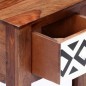 vidaXL Mesita de noche de madera maciza de sheesham 30x30x50 cm vidaXL Mesita de noche de madera maciza de sheesham 30x30x50 cm