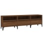 vidaXL Mueble de TV madera contrachapada roble marrón 150x30x44,5 cm