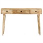 vidaXL Mesa consola de madera maciza de mango 115x35x76 cm vidaXL Mesa consola de madera maciza de mango 115x35x76 cm