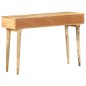 vidaXL Mesa consola de madera maciza de mango 115x35x76 cm vidaXL Mesa consola de madera maciza de mango 115x35x76 cm