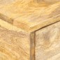 vidaXL Mesa consola de madera maciza de mango 115x35x76 cm vidaXL Mesa consola de madera maciza de mango 115x35x76 cm