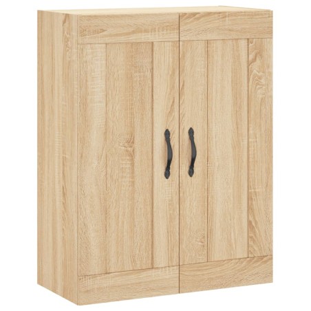 vidaXL Armario de pared madera ingeniería roble Sonoma 69,5x34x90 cm