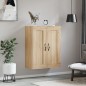 vidaXL Armario de pared madera ingeniería roble Sonoma 69,5x34x90 cm vidaXL Armario de pared madera ingeniería roble Sonoma 69,5x34x90 cm