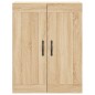 vidaXL Armario de pared madera ingeniería roble Sonoma 69,5x34x90 cm vidaXL Armario de pared madera ingeniería roble Sonoma 69,5x34x90 cm