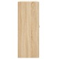 vidaXL Armario de pared madera ingeniería roble Sonoma 69,5x34x90 cm vidaXL Armario de pared madera ingeniería roble Sonoma 69,5x34x90 cm