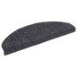 vidaXL Alfombrillas de escaleras autoadhesivas 10 uds gris 65x21x4 cm vidaXL Alfombrillas de escaleras autoadhesivas 10 uds gris 65x21x4 cm