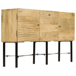 vidaXL Aparador de madera de mango maciza 118x30x70 cm