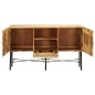 vidaXL Aparador de madera de mango maciza 118x30x70 cm vidaXL Aparador de madera de mango maciza 118x30x70 cm