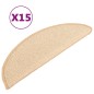 vidaXL Alfombras de peldaños de escalera 15 uds rojo 56x17x3 cm vidaXL Alfombras de peldaños de escalera 15 uds rojo 56x17x3 cm