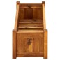 vidaXL Arriate de madera de acacia 100x30x25 cm vidaXL Arriate de madera de acacia 100x30x25 cm
