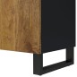 vidaXL Mueble de TV madera mango y madera contrachapada 105x33,5x46 cm vidaXL Mueble de TV madera mango y madera contrachapada 105x33,5x46 cm