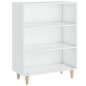 vidaXL Aparador de madera contrachapada blanco 69,5x32,5x90 cm vidaXL Aparador de madera contrachapada blanco 69,5x32,5x90 cm