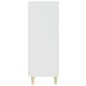 vidaXL Aparador de madera contrachapada blanco 69,5x32,5x90 cm vidaXL Aparador de madera contrachapada blanco 69,5x32,5x90 cm