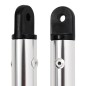 vidaXL Postes de soporte de toldos bimini para barcos 2 uds aluminio vidaXL Postes de soporte de toldos bimini para barcos 2 uds aluminio