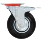 vidaXL Ruedas giratorias 4 unidades 125 mm