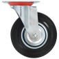 vidaXL Ruedas giratorias 4 unidades 125 mm
