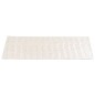 vidaXL Alfombrilla autoadhesiva escalera 15 uds marrón claro 60x25 cm
