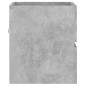 vidaXL Armario para lavabo contrachapada gris hormigón 41x38,5x45 cm vidaXL Armario para lavabo contrachapada gris hormigón 41x38,5x45 cm