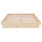 vidaXL Estructura de cama madera maciza 120x200 cm vidaXL Estructura de cama madera maciza 120x200 cm