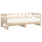 vidaXL Sofá cama extraíble madera maciza de pino 2x(90x190) cm vidaXL Sofá cama extraíble madera maciza de pino 2x(90x190) cm