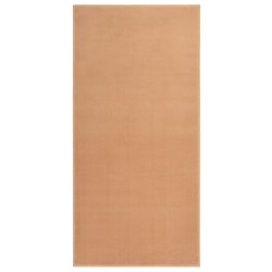 vidaXL Alfombra de pasillo BCF beige 100x200 cm