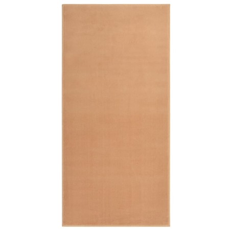 vidaXL Alfombra de pasillo BCF beige 100x200 cm