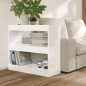 vidaXL Estantería/divisor de espacios blanco brillante 80x30x72 cm vidaXL Estantería/divisor de espacios blanco brillante 80x30x72 cm