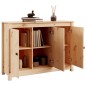 vidaXL Aparador de madera maciza de pino 110x35x74 cm vidaXL Aparador de madera maciza de pino 110x35x74 cm