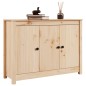 vidaXL Aparador de madera maciza de pino 110x35x74 cm vidaXL Aparador de madera maciza de pino 110x35x74 cm
