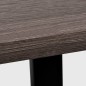 vidaXL Escritorio con 2 estantes gris y roble vidaXL Escritorio con 2 estantes gris y roble