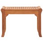 vidaXL Banco de jardín madera maciza de eucalipto 64 cm vidaXL Banco de jardín madera maciza de eucalipto 64 cm