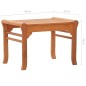 vidaXL Banco de jardín madera maciza de eucalipto 64 cm vidaXL Banco de jardín madera maciza de eucalipto 64 cm