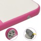 vidaXL Esterilla inflable de gimnasia con bomba PVC rosa 200x200x20 cm vidaXL Esterilla inflable de gimnasia con bomba PVC rosa 200x200x20 cm