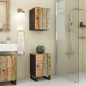 vidaXL Mueble de baño madera maciza reciclada 38x33x58 cm vidaXL Mueble de baño madera maciza reciclada 38x33x58 cm