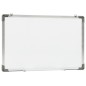 vidaXL Pizarra magnética de borrado en seco acero blanco 50x35 cm vidaXL Pizarra magnética de borrado en seco acero blanco 50x35 cm