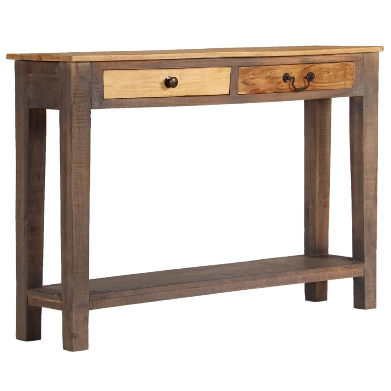 vidaXL Mesa consola de madera maciza vintage 118x30x80 cm vidaXL Mesa consola de madera maciza vintage 118x30x80 cm