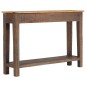 vidaXL Mesa consola de madera maciza vintage 118x30x80 cm vidaXL Mesa consola de madera maciza vintage 118x30x80 cm