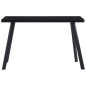 vidaXL Mesa de comedor de vidrio templado negro 120x60x75 cm vidaXL Mesa de comedor de vidrio templado negro 120x60x75 cm